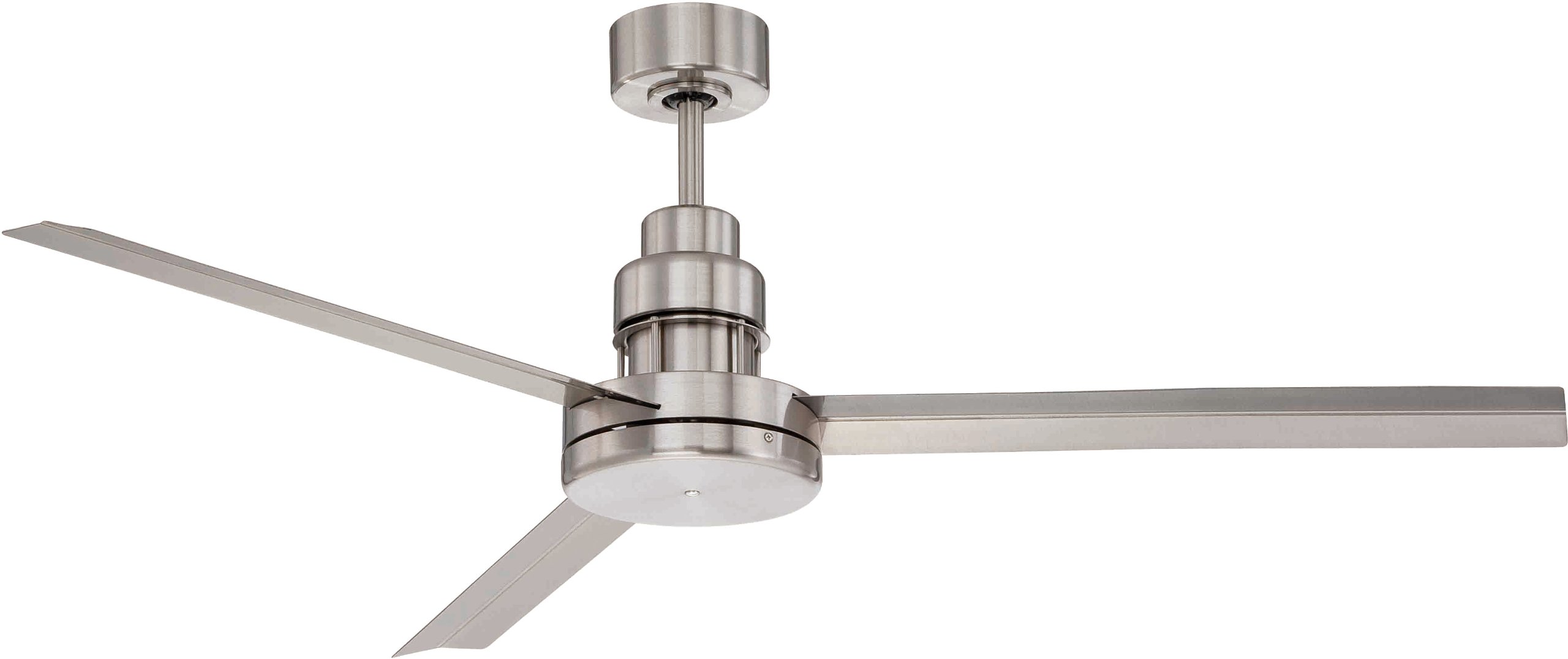 Craftmade MND54BNK3 Mondo Outdoor Metal Blade Ceiling Fan with